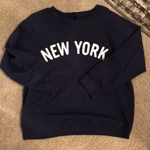 J.Crew “New York” sweatshirt